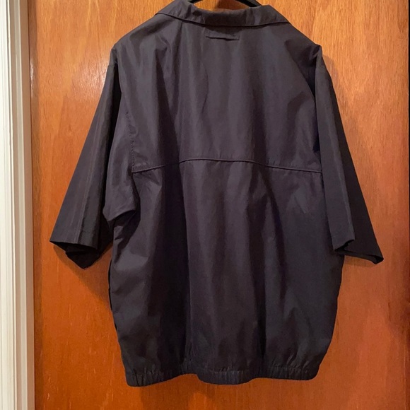 Izod Short Sleeve Men Jacket Windbreakers Size L - Picture 4 of 5